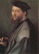Andrea del Sarto Portrait of ecclesiastic oil painting